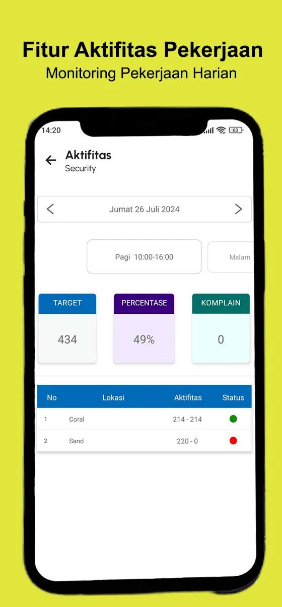 Pronect screenshot